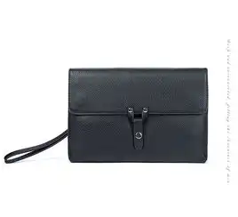 小童马真皮男包商务男式手拿包大容量男士薄款公文包信封包