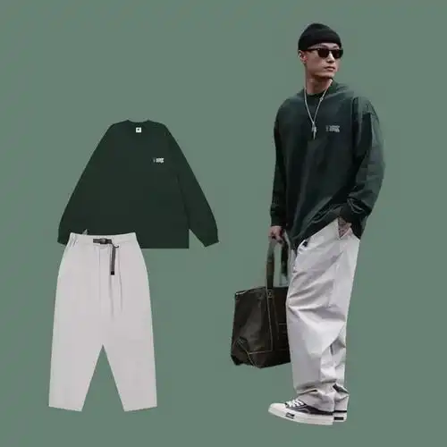 6套男生秋冬帅气穿搭,潮流有范,跟着穿就对了