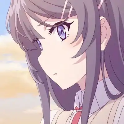 动漫女头青春猪头少年不会梦卡通动漫头像我要个性网