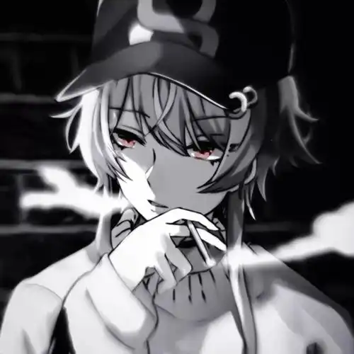 动漫头像超a的黑白男女头像