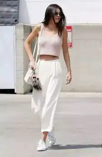 时尚穿搭显瘦显高的阔腿裤承包你的夏天