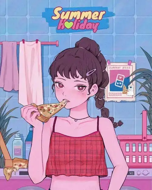 ubokhee甜系少女头像