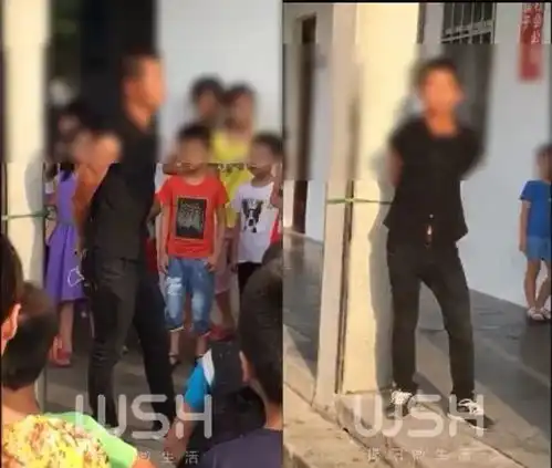 变态男子疑在潮汕一学校猥亵女学生被绑