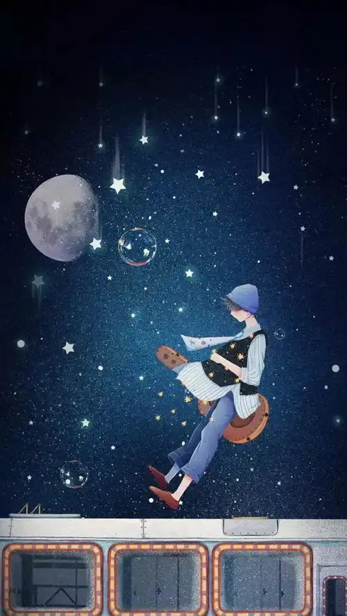 精美二次元男女生壁纸,土味套路情话