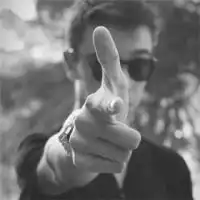 经典黑白男生头像大全超拽男生黑白qq头像