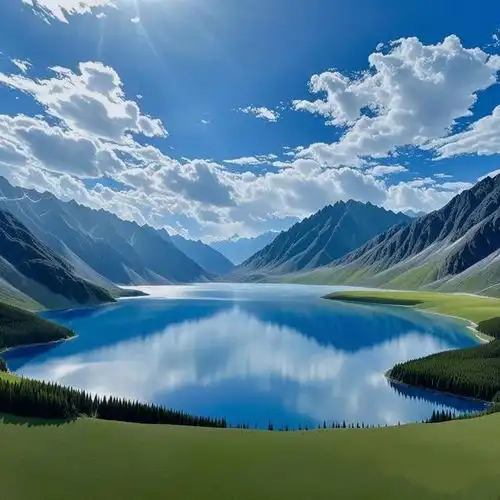 一辈子不想换的高能量山水头像