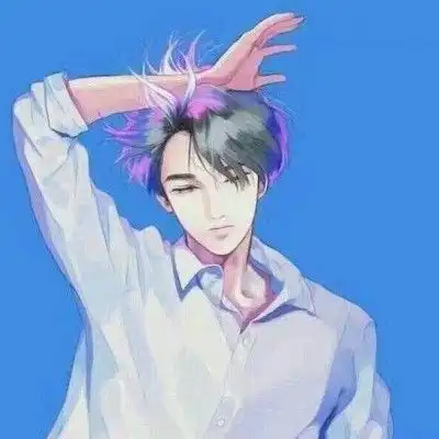 帅气冷酷时尚二次元男生头像二次元男生动漫qq头像