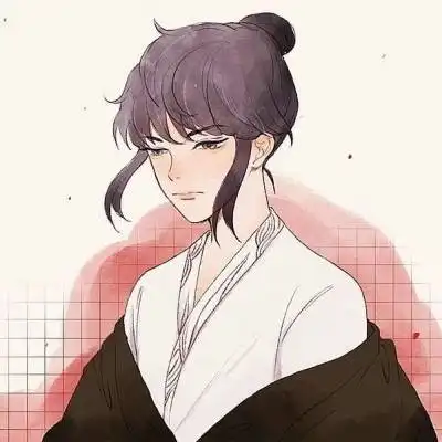 动漫女头高冷霸气黑衣冷艳孤独女头