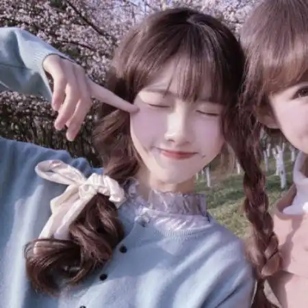 可爱闺蜜女生头像,甜美可爱闺蜜女生头像两人