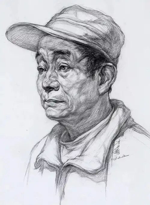 素描90分,素描头像结构标准的画法