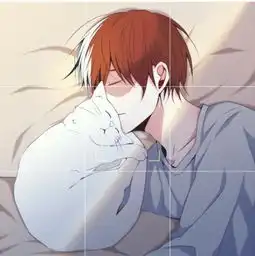 焚心二次元男生头像你的世界人潮拥挤,找不到我也合情合理