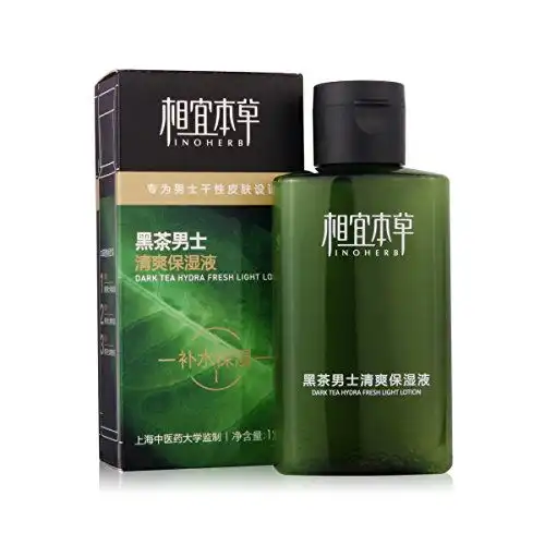 相宜本草黑茶男士清爽保湿液120ml