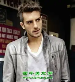 脸大男生好看发型图片脸大男生如何扎发型