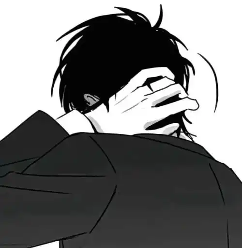 一辈子不换的绝绝子黑白动漫头像