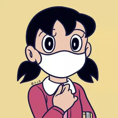 新年防疫控疫美术生在行动,用头像呼吁更多的人重视疫情