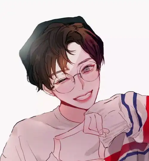 情侣头像我的快乐就是遇见你