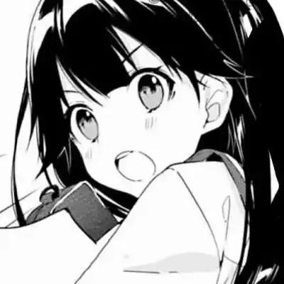 动漫女生头像黑白你超级棒你卡通动漫头像我要个性网