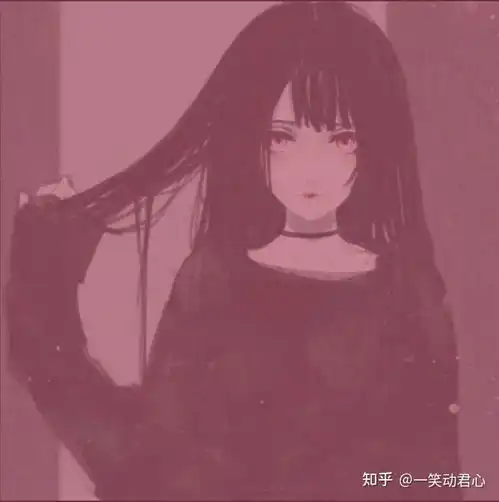 头像暗黑系x病娇双马尾