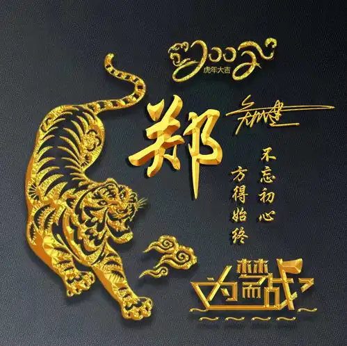 2022你的微信头像该换换了,33张3d虎年励志个性签名头像,请查收