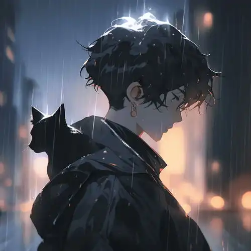 ai绘制好看的头像男图片,ai头像男生微信头像