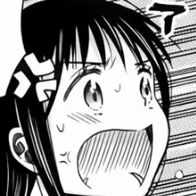 黑白动漫女头二次元病女