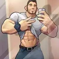 健身动漫头像男生冷酷帅微信头像图片大全