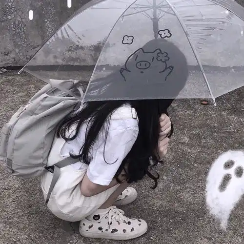 真人头像不露脸的漂亮女头