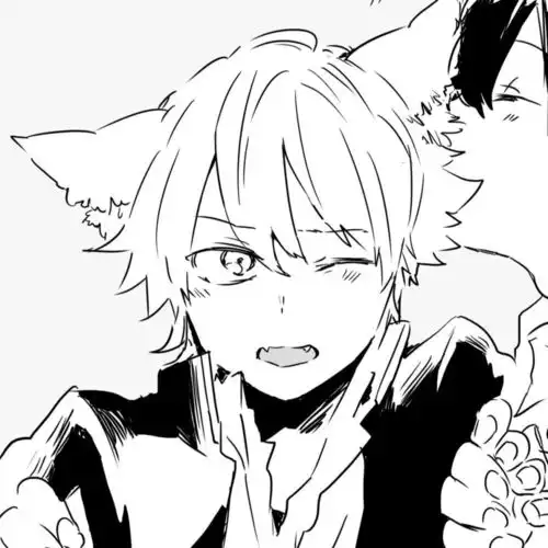 黑白动漫男头没什么好执着的一百年以后没有你也没有我