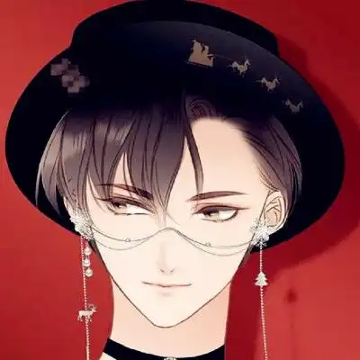 今天是周日也不休息走上一波卡通情头一男一女简约