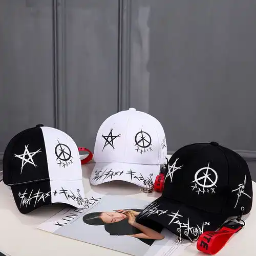 帽子男士鸭舌帽韩版男士夏季棒球帽青年百搭遮阳帽男女学生嘻哈帽