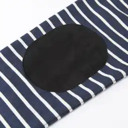 初刻crucco男款条纹拼接开襟卫衣蓝白条纹m11fwwy3001a