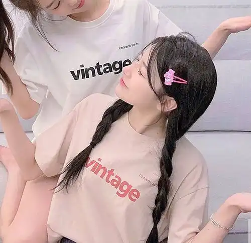 ins风格闺蜜头像