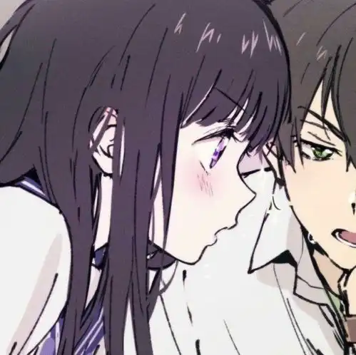 动漫情侣头像温柔可爱甜蜜