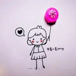 9张超简单的小男孩小女孩简笔画