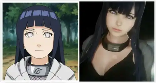 动漫中五位宅男女神的3d形象,血小板依旧可爱,雏田变得性感