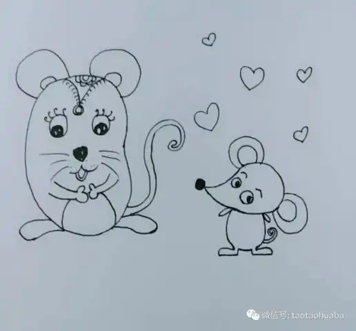 可爱的小老鼠