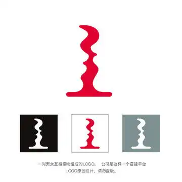 男女logo