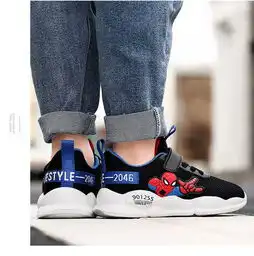 男童鞋子2020春秋季新款网面透气中大童小男孩休闲儿童运动鞋