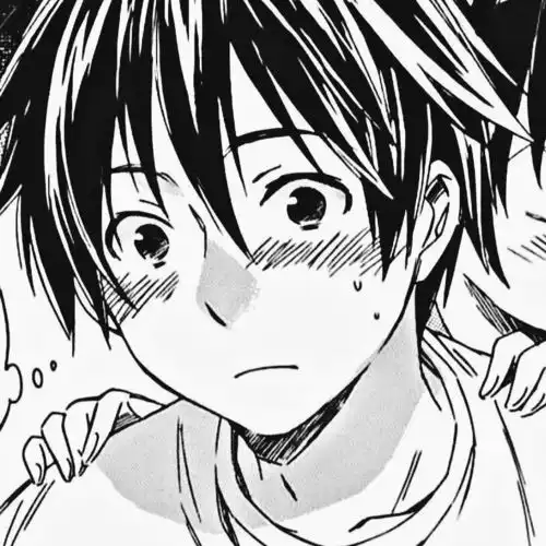 黑白动漫男生头像不要妄想每个人都待你如朋友