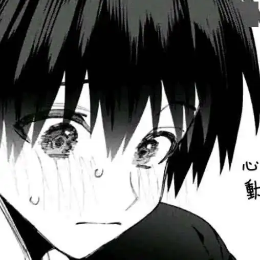 动漫头像敲多男女生黑白漫画风头像,爱不释手吖