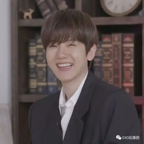 exo边伯贤最新直播头像来袭,粉丝这么可爱的男人我要带回家