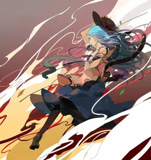 东方幻想乡美图分享比那名居天子