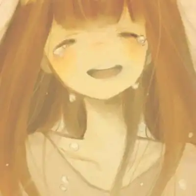 伤感动漫头像女生哭泣绝望心碎二次元qq头像