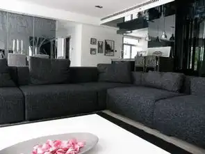 单身男人的个性家简约黑白也能现精致_一大把时尚娱乐无限