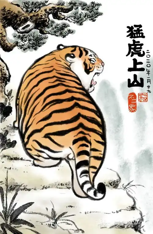 虎年到了迎胖虎专访胖虎创作者不二马