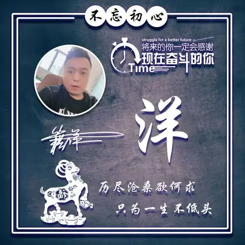 用你的名字制作微信头像,四十多张商务励志签名头像,请查收