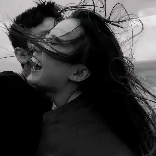 精选头像个性黑白情侣头像