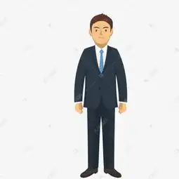 穿西装的卡通人物素材图片免费下载高清png千库网图片编号10081068