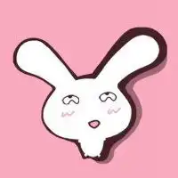 粉色的兔子头像系列微信头像图片大全