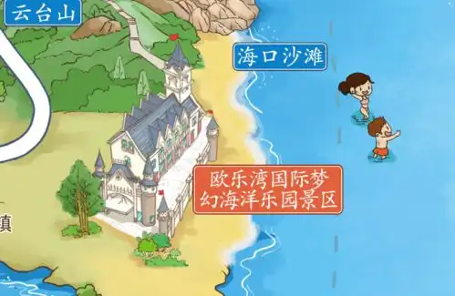 高颜值多功能新苍南新版全域旅游手绘地图来啦